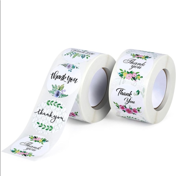 100 ~1.5β Thank You Boutique Stickers πππ 2 Rolls For $16 (Bundle & Save) - Picture 7 of 12